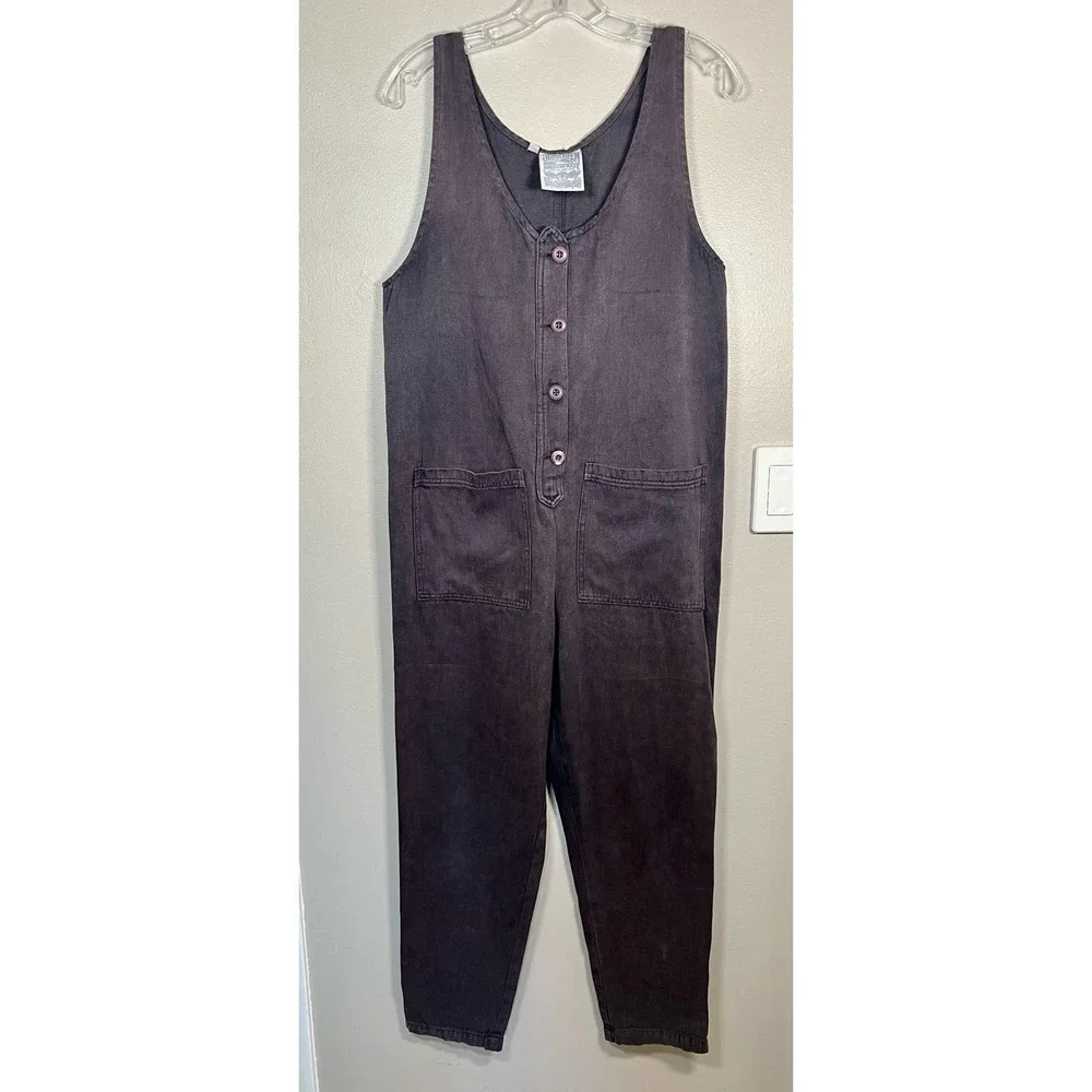 Jungmaven - Button Front Jumper in Navy; Medium. - Picture 6 of 13